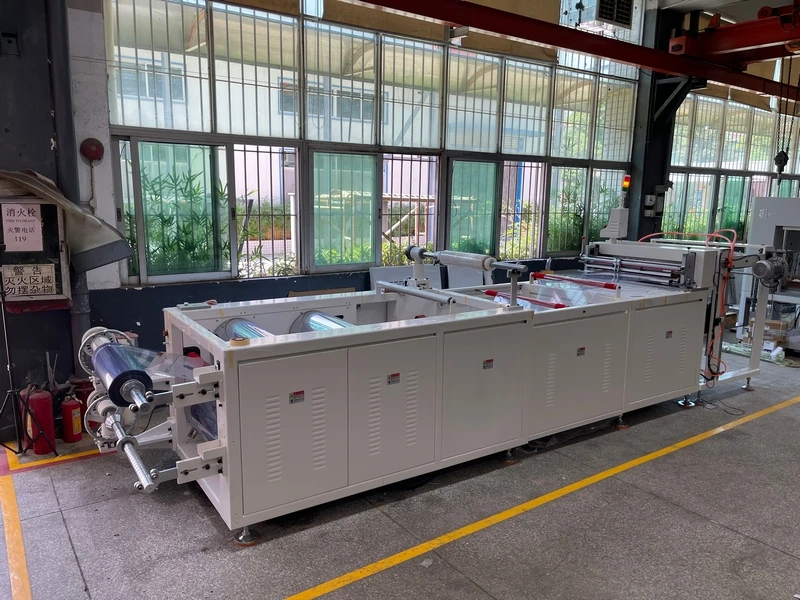Roll Sheet Transparent Plastic Sheet Cutting Machine,clear Roll Plastic Rigid Film Roll to Sheet Flatten and Cutting Machine