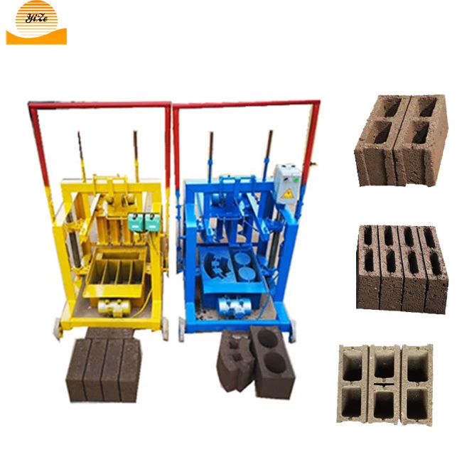 Small Scale Hollow Concrete Block Making Machine Cement Brick Maker Machine