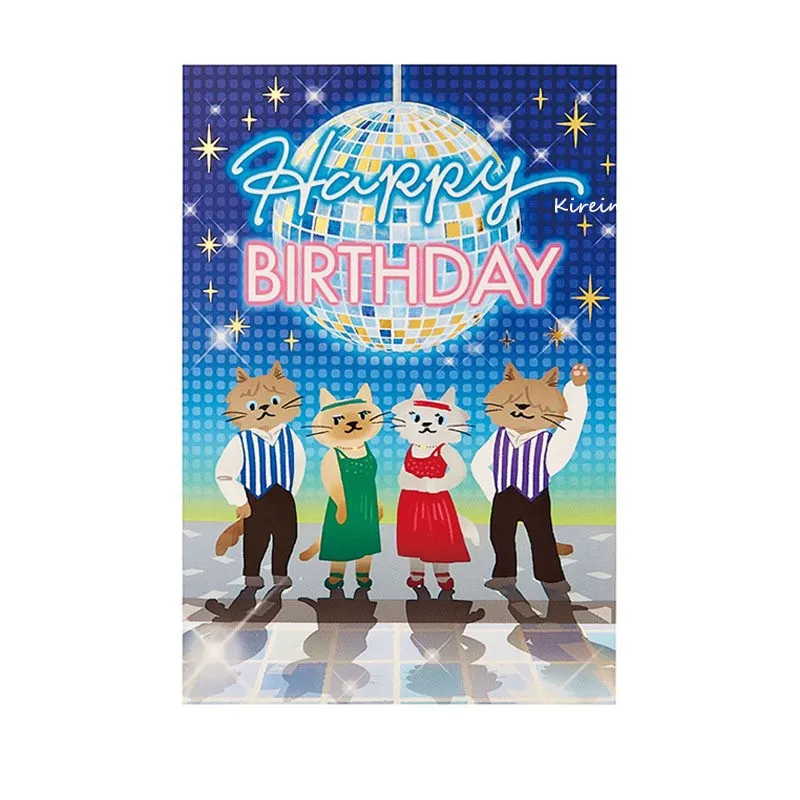 Персонализированные карты записи голоса записываемая Рождественская открытка пение музыкальная