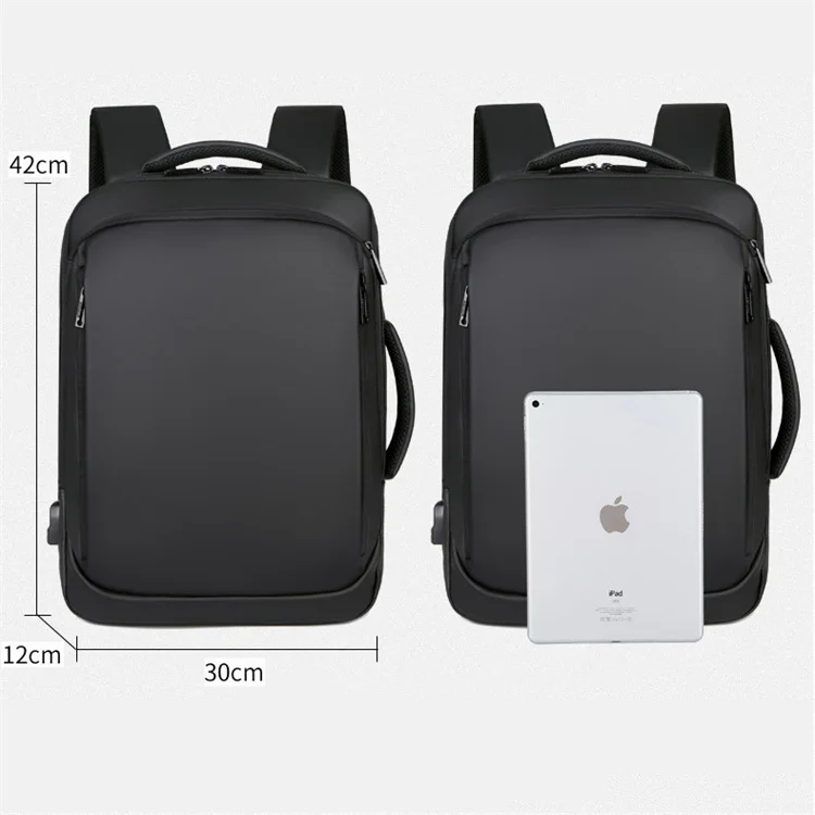 Customized logo big capacity travel backpack business back pack laptop bag with usb charging for daily use