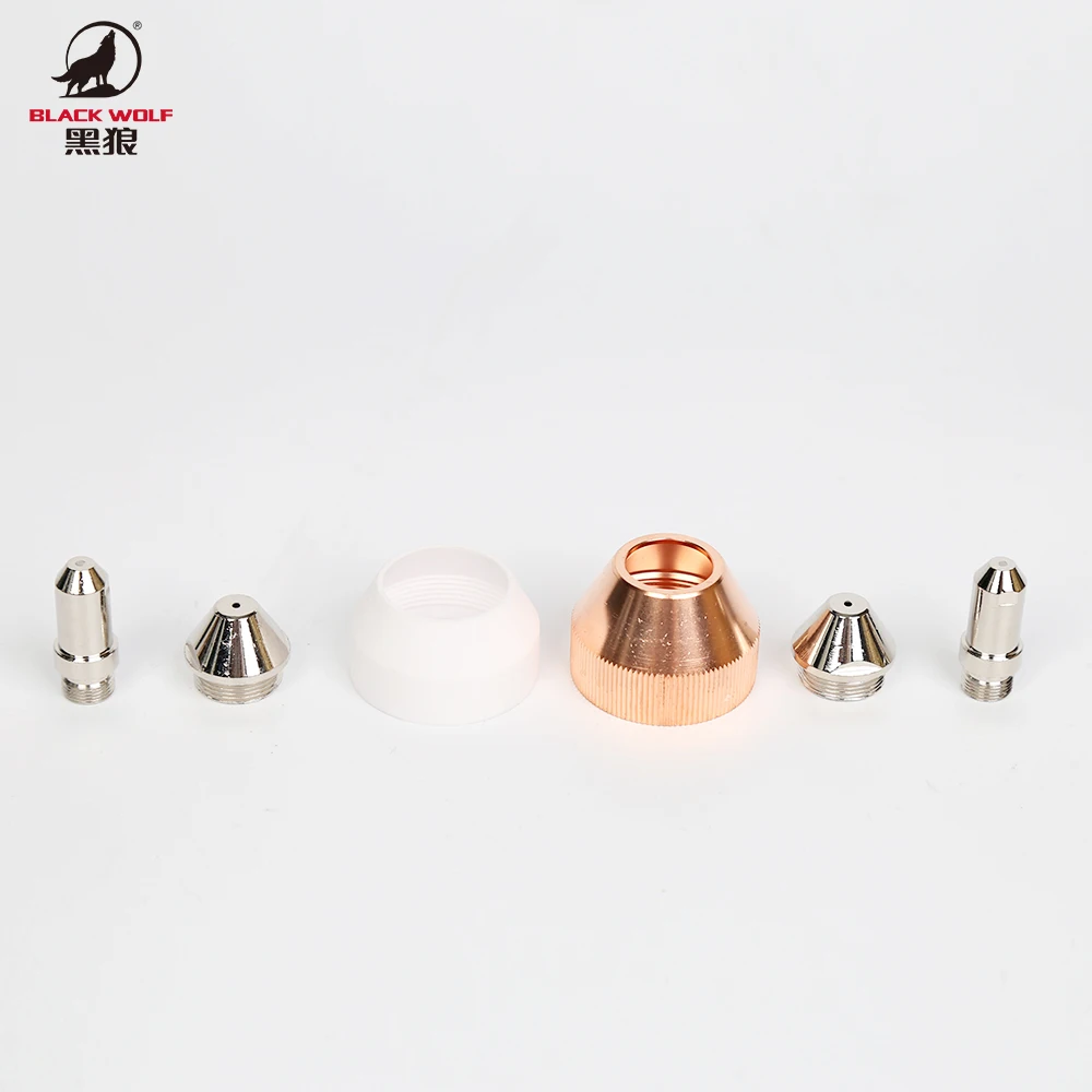5Pcs Copper Cutting Nozzles 220006 For MAX1250 Plasma Torch – Consumable Electrode Accessories For 10mm Thick Metal Cutting