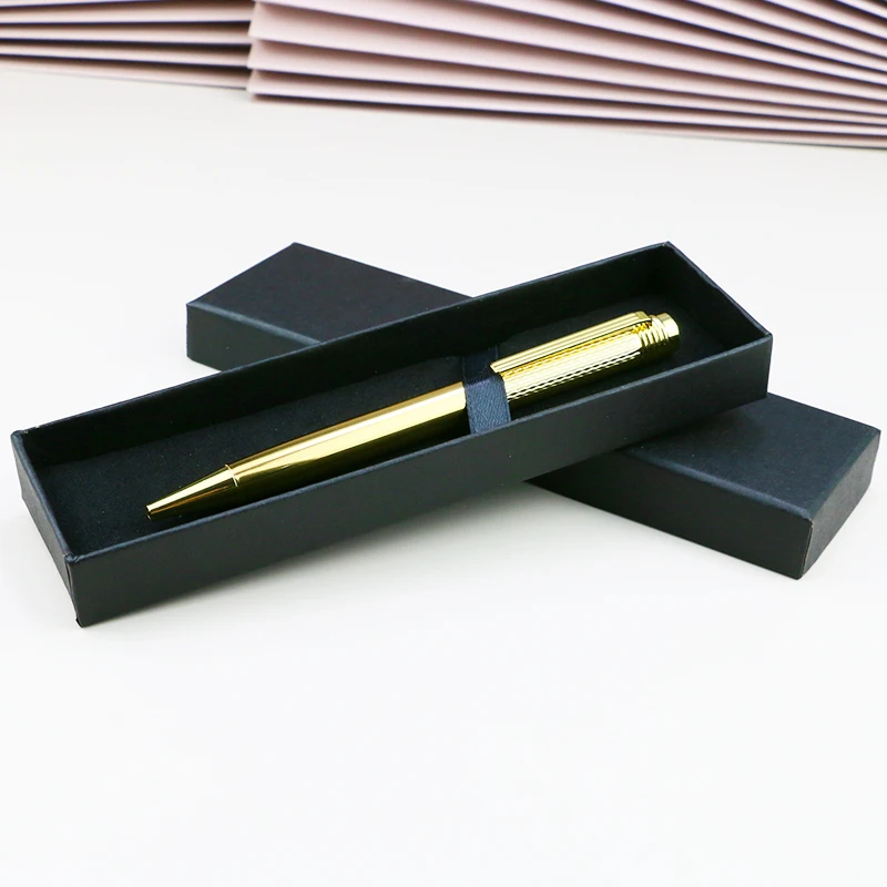 Высококачественная Роскошная тяжелая металлическая гелевая роликовая ручка с индивидуальным логотипом фирменная шариковая красочный рекламный подарок