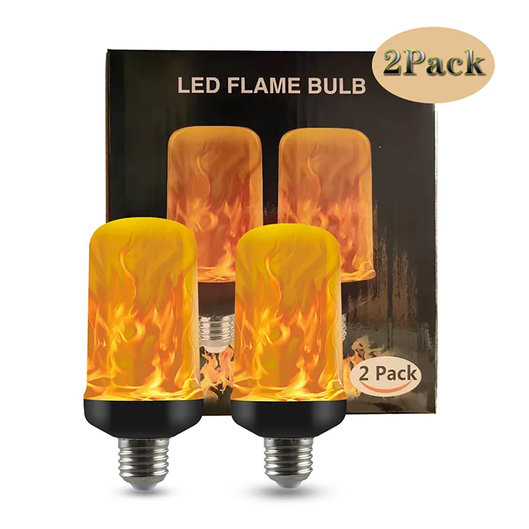 Simulation Flame Lamp LED Flame Effect Fire Light Bulbs Flickering Emulation Decor Lamp Christmas Decorationlights Light