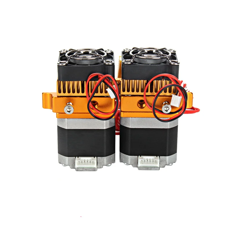 2 Nozzle Extruder Tool  Kit  Double 3d Printer Parts  Mk8  3d Printer Dual Extruder