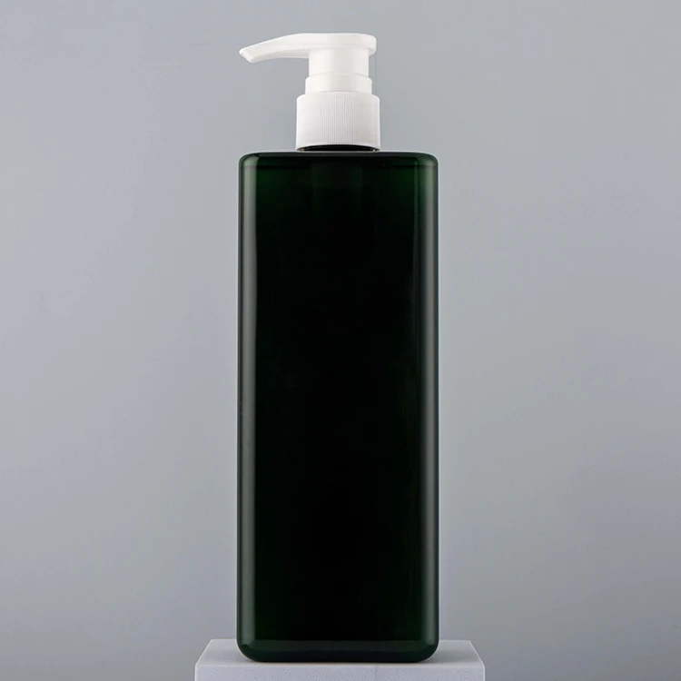 Black Shampoo Bottle