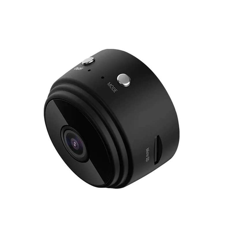 Mini Security Camera With Hd Display And Built-in Wifi Flashlight_voghion.com