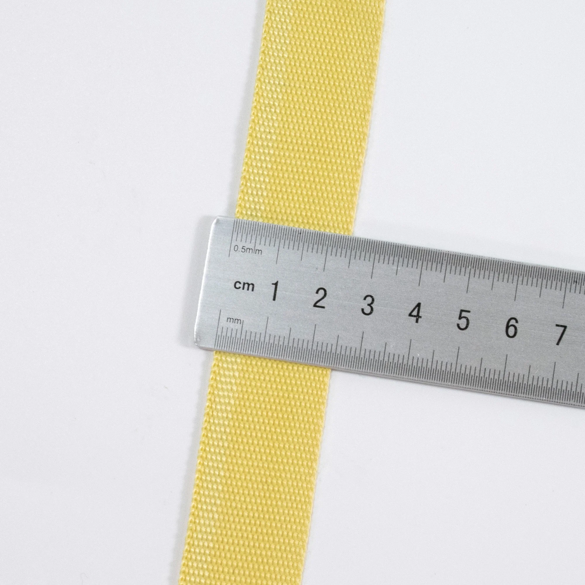 High Strength Fire Retardant Polyester Aramid Fiber Webbing Kevlars Webbing Fireproof Aramid Strap for Fire Engineering