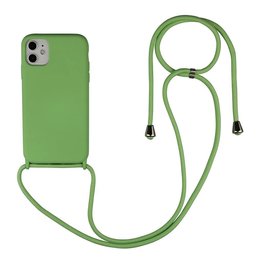 Sustainable necklace case, crossbody phone cases with strap