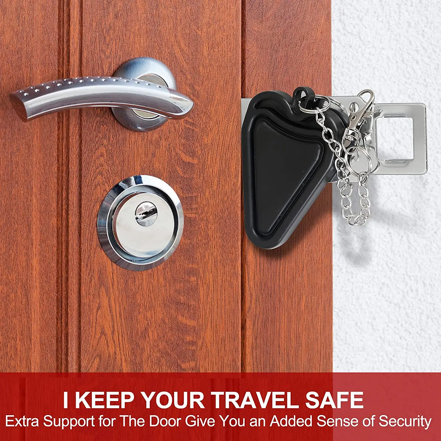 This Portable Door Lock Keeps Travelers Safe