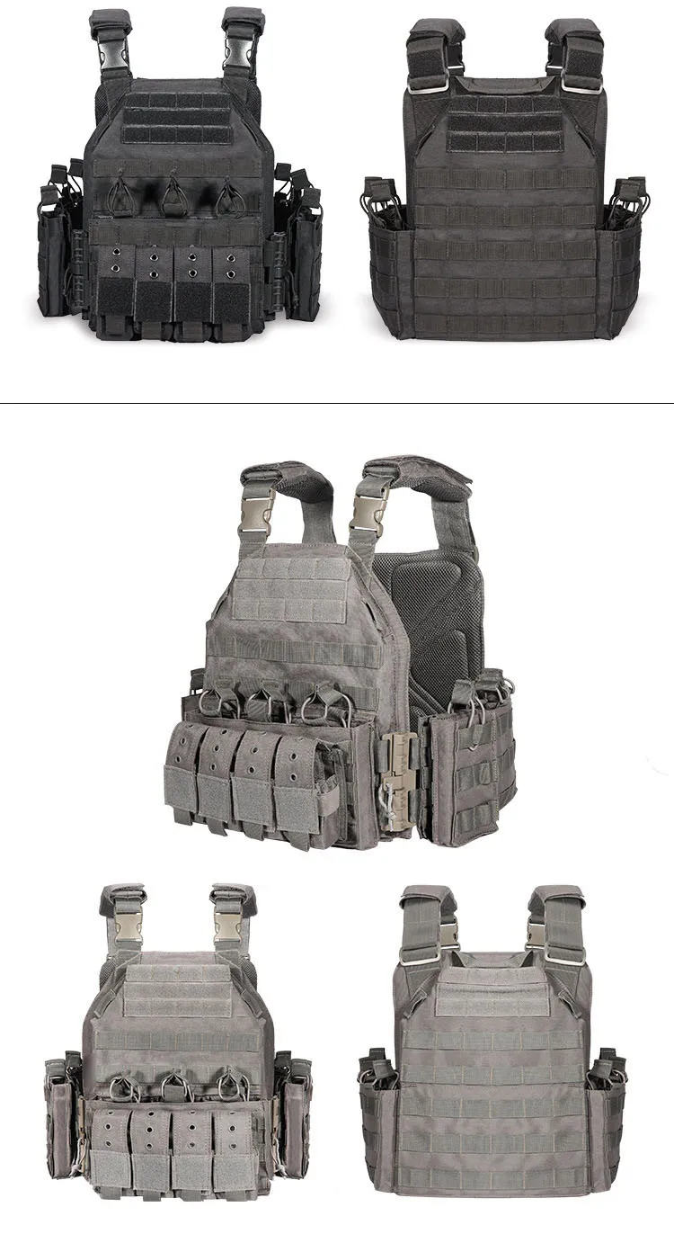 Shero Professional Quality Quick Removal 1000d Nylon Tactical Vest ...