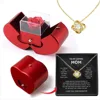 Necklace (Gold) + B Card Apple Box
