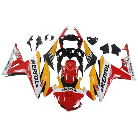 Fairings Honda for Honda CBR500R 2016  2017  2018 White Black Bodywork Injection Panels Abs Plastic Motorcycle Fairing Kit