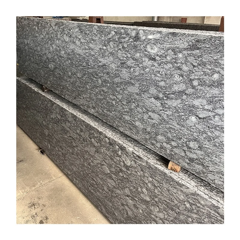 Good Quality Topazic Imperial Granite Slab For Wall Cladding Grey Granite Slab Countertop