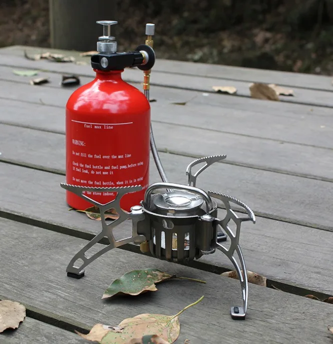 Multi Fuel Pressure Gasoline  Diesel Portable Kerosene Stove Oil Burner Outdoor Mini Liquid Fuel Camping Stove