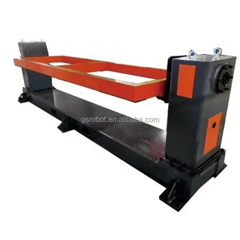 500kg Auto Welding Positioner Single-axis Head and Tailstock Positioner Work with Robot Arm