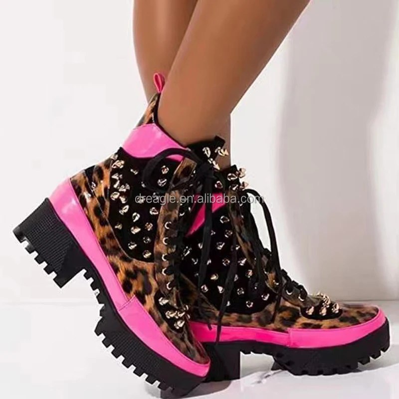 Botas De Media Caña Militares Para Mujer,Botines De Diseñador Con Punta  Redonda,A La Moda,2020 - Buy Botas De Invierno Botas Plataforma 2021 Zapatos  De Tacón Cuadrado Bling Tobillo Botas Para Mujer Invierno Zapatos De Otoño  Zapatos De 