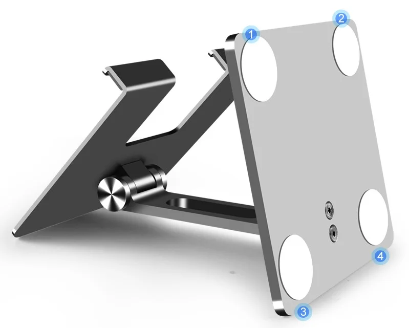 Aluminum Metal Foldable desk  Video Recording Selfies Live Stream Vlogging Tablets Video Stand holder