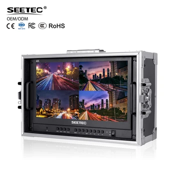 SEETEC ATEM156-CO 15.6" Multiview Director Monitor for Broadcast Studio - OEM Custom Logo LUT Support Fast Shipping
