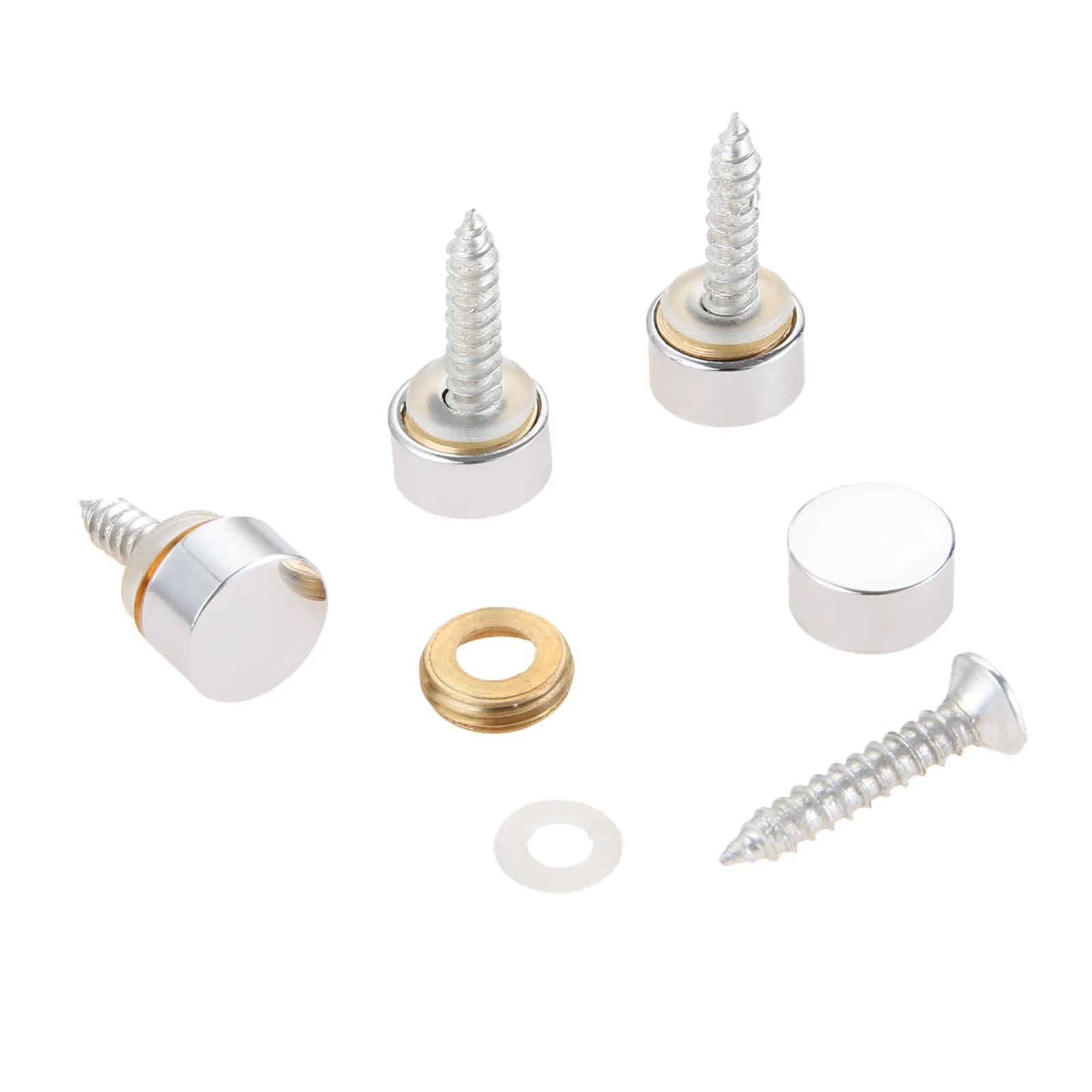 Copper Decorative Mirror Fixing Screws Cap Cover Nails Fasteners For