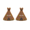 Tent Focal bead Camel SA143