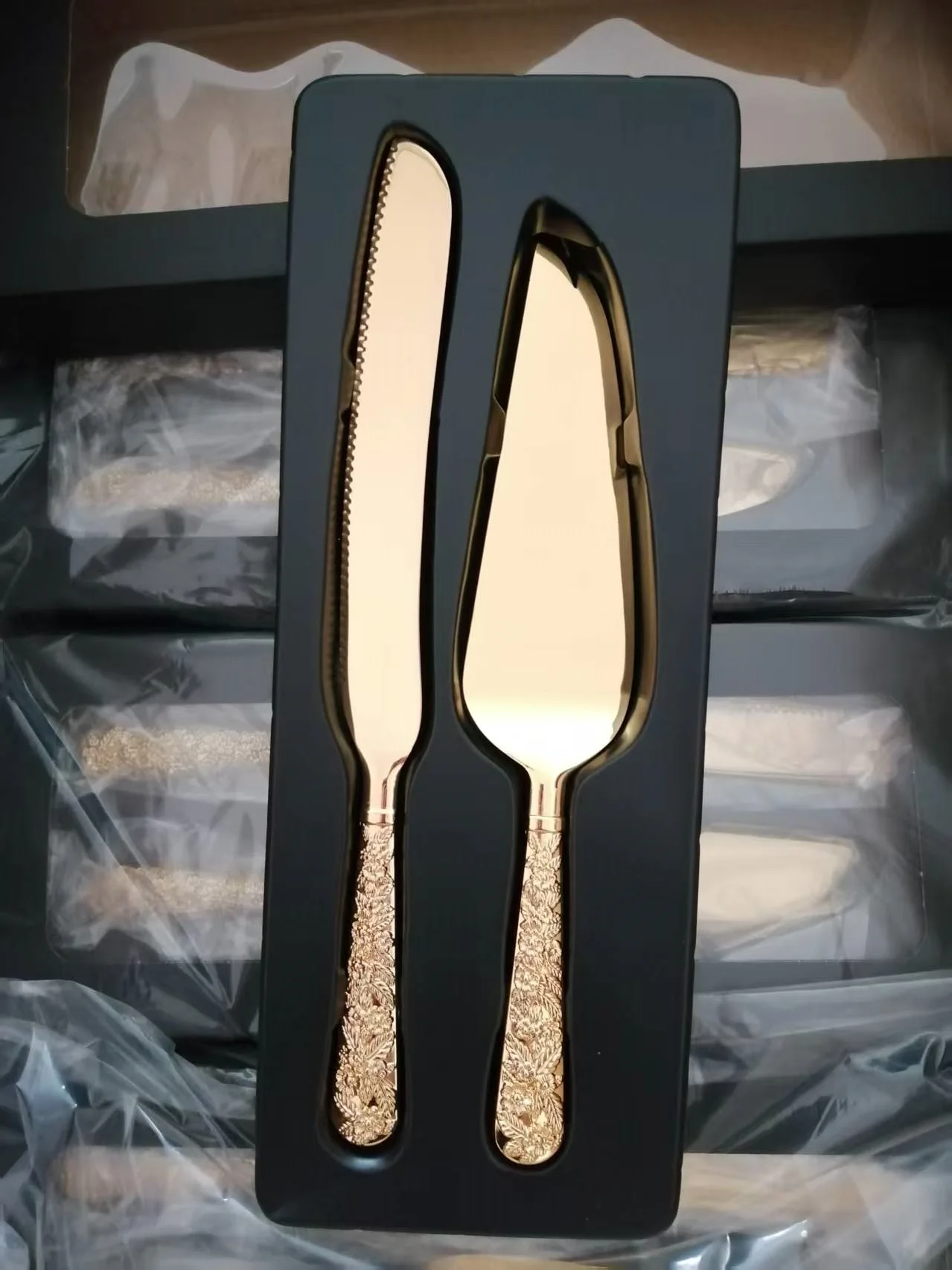 Wedding Supplies Cake Knife and Server Set Cake Pizza Pastry Shovel Knife