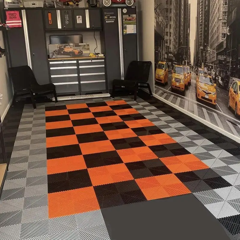 carrelage terrasse en plastique à emboîtement motif droit - France