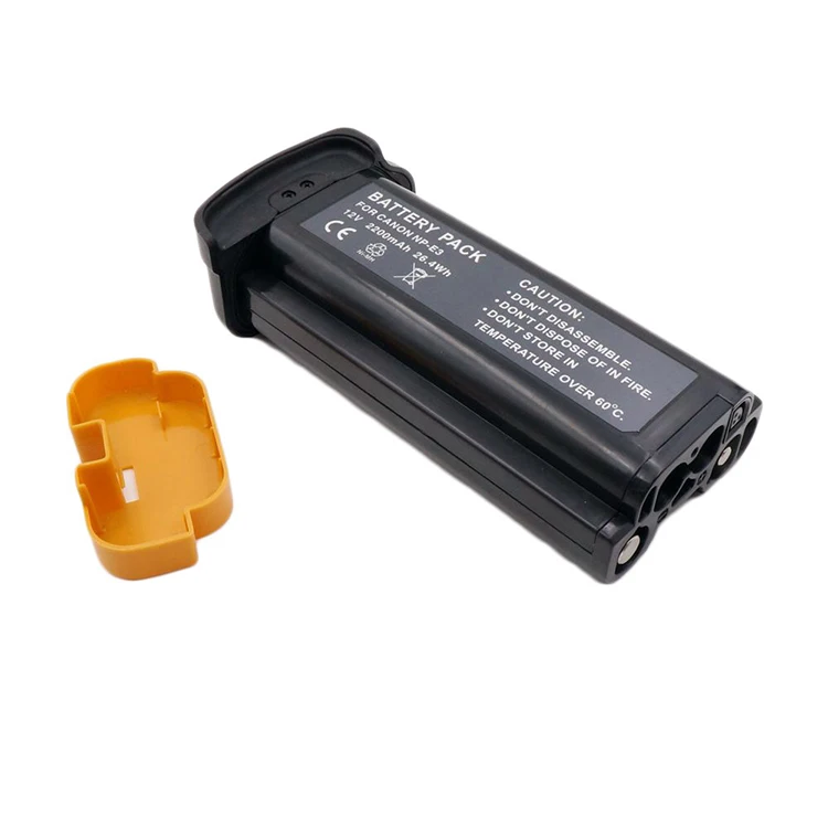 HSU – batterie de remplacement pour appareil photo numérique Canon 2200D Mark II Mark II N 3Ds Mark II, 3mAh, NP-E3 NP E1 NPE1