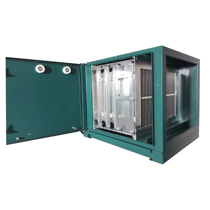 Mini Electrostatic Precipitator for Coffee Roaster Gas Disposal Machinery Restaurant Kitchen Smoke Filter Esp