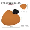 Brown and black coaster set