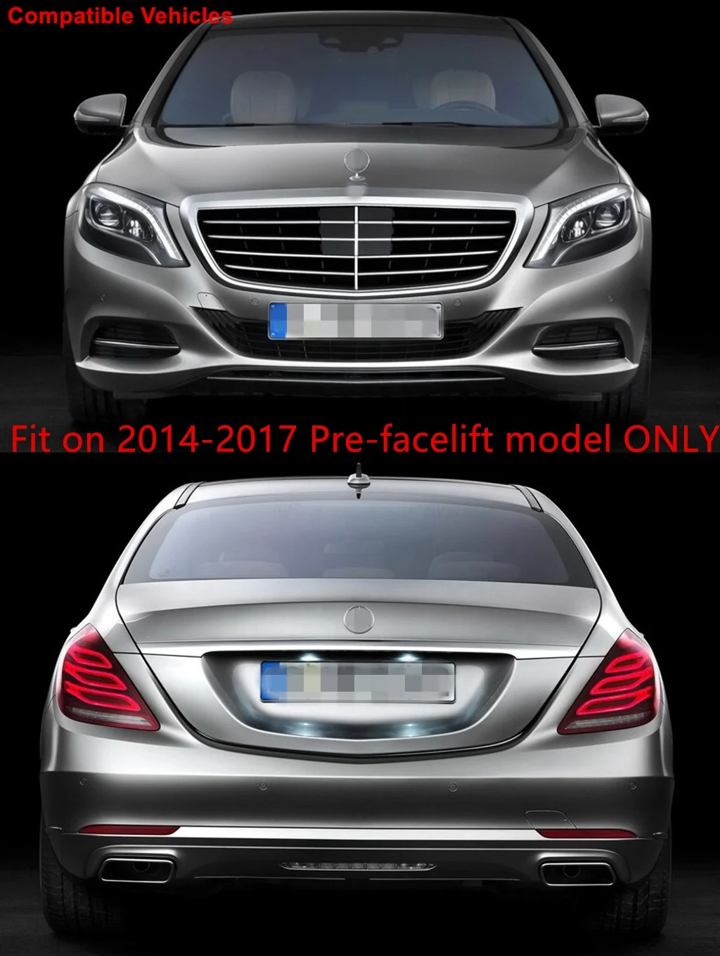 メルセデス・ベンツ S-Class W222 専用 スモークLEDテールライト 2014