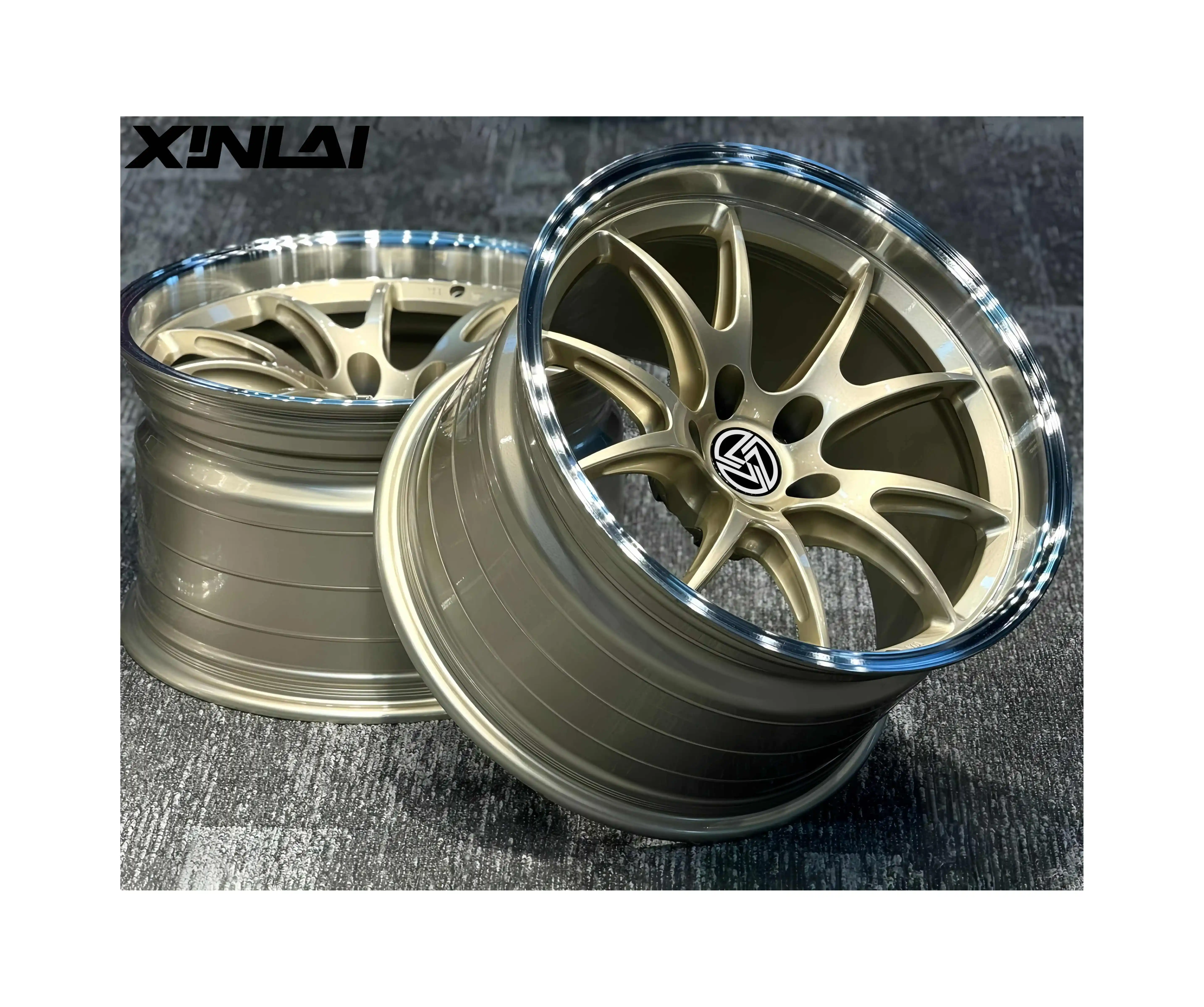 XINLAI Custom Deep Concave Forged Wheels Passenger Car Wheels 5X120 5X114.3 5X112 18 19 20 21 22 for Mercedes - Image 1