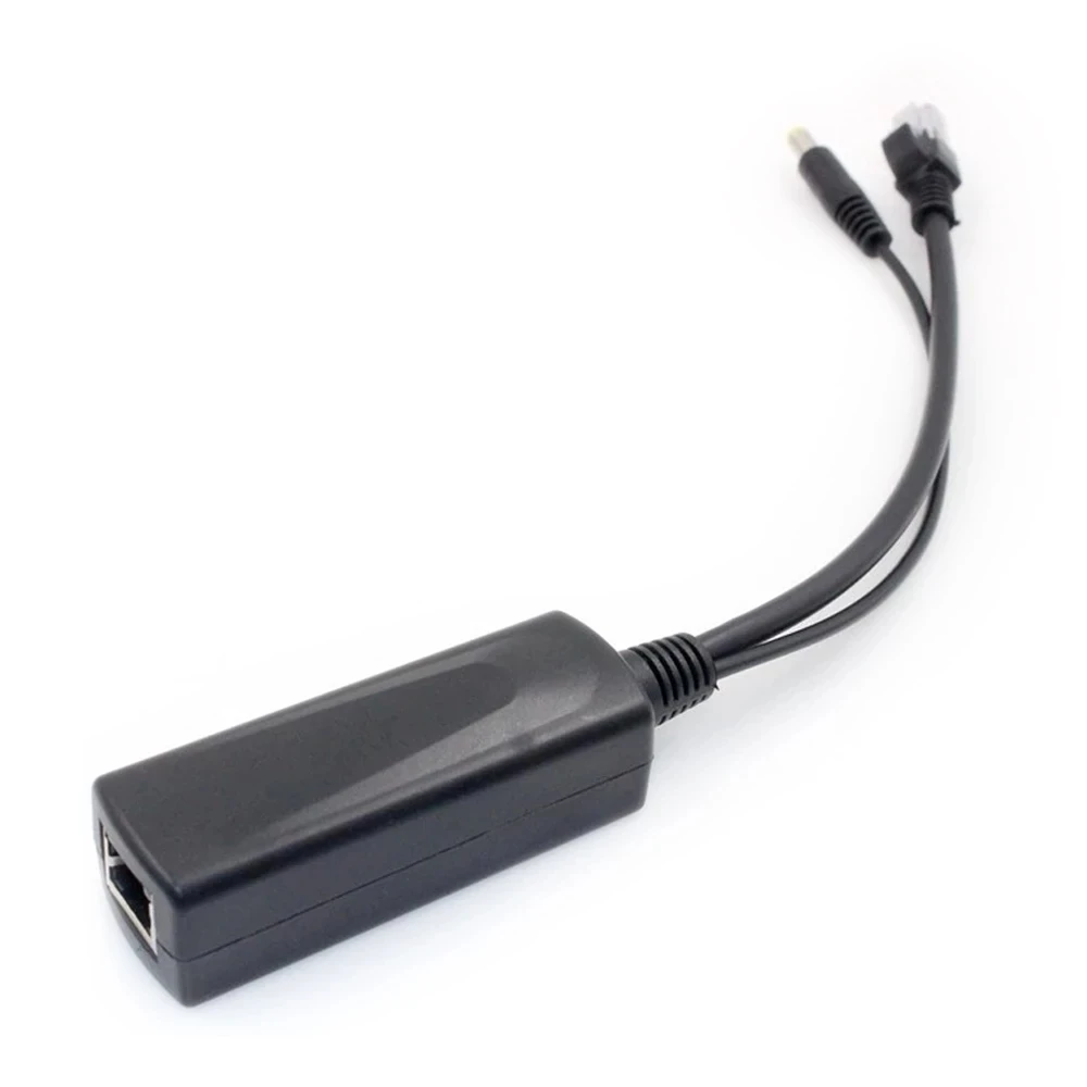 Новый разветвитель Techage Power Over Ethernet IEEE802.3at/af 12 В/1,2 А 24 Вт Мини POE разветвитель для IP-Камеры PoE