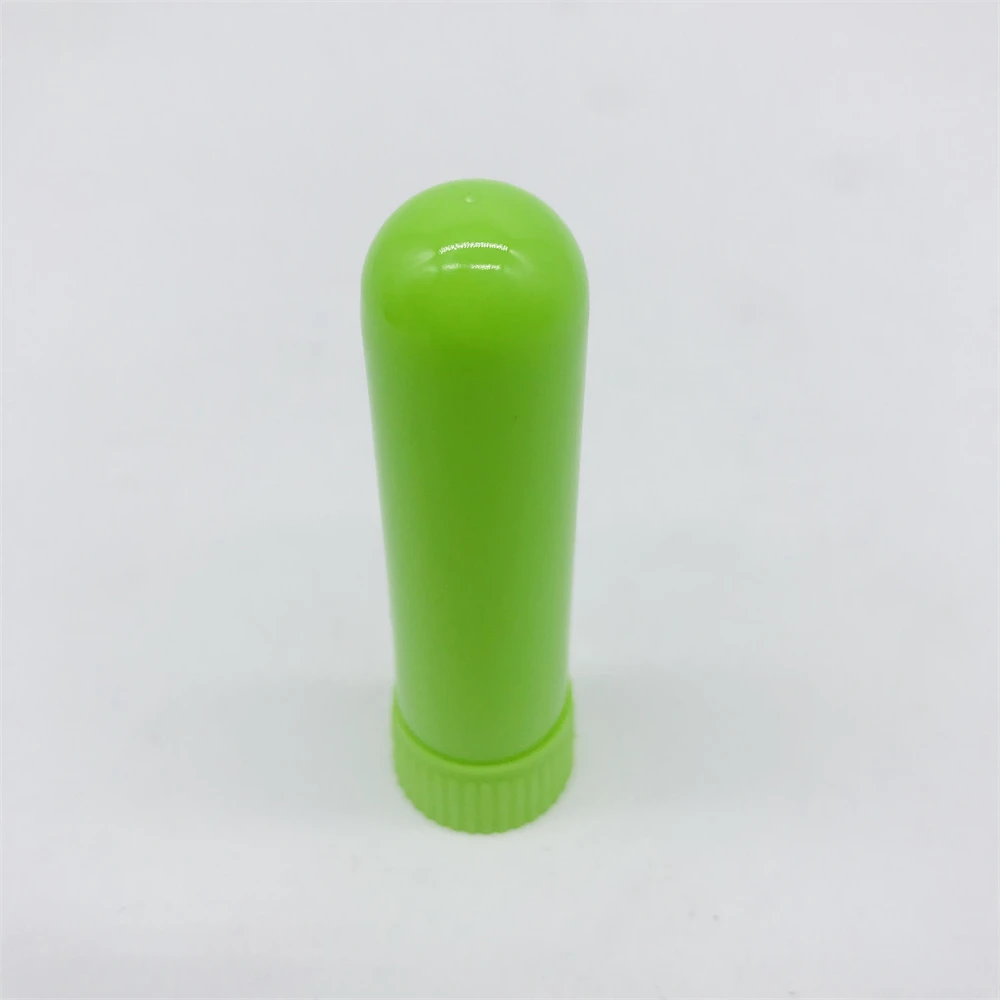 product excellent quality multi color optional empty nasal inhaler tube shape pp 5ml nasal inhaler with cotton wicks for essential oil-31