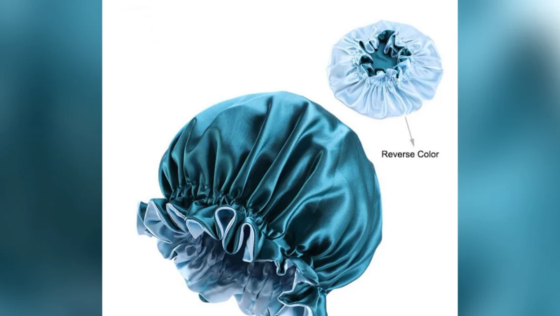 satin durable colorful designer satin bonnet