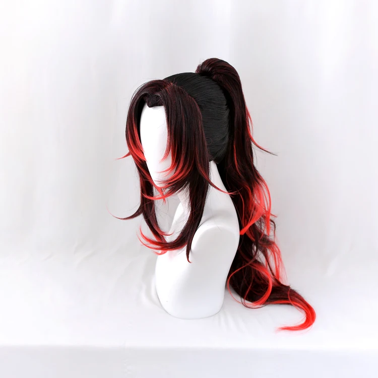 Ainizi Customized Wigs Factory Price Demon Slayer Series the Role of Tsugikuni Michikatsu Cosplay Wig