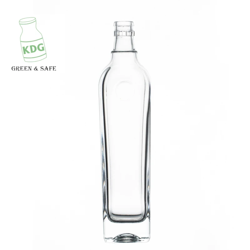Kdg Brand Customized High Quality Glass Bottles For Whisky Liquor 500ml