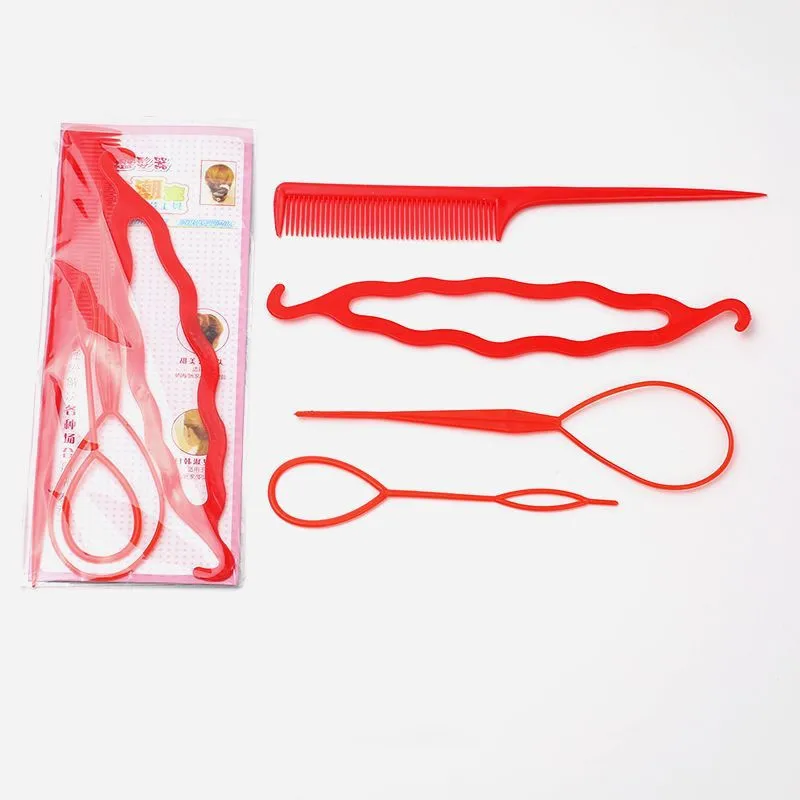 Braided Hair Tool Set Ponytail Maker French Salon Comb for