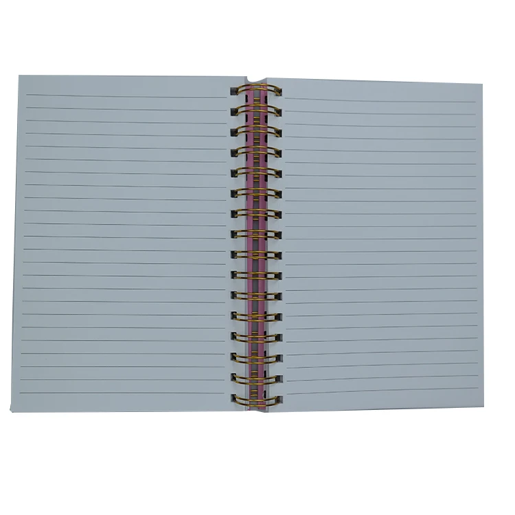 Индивидуальный дизайн в твердом переплете спиральное переплет Еженедельный годовой плотный бумажный планировщик бюджета