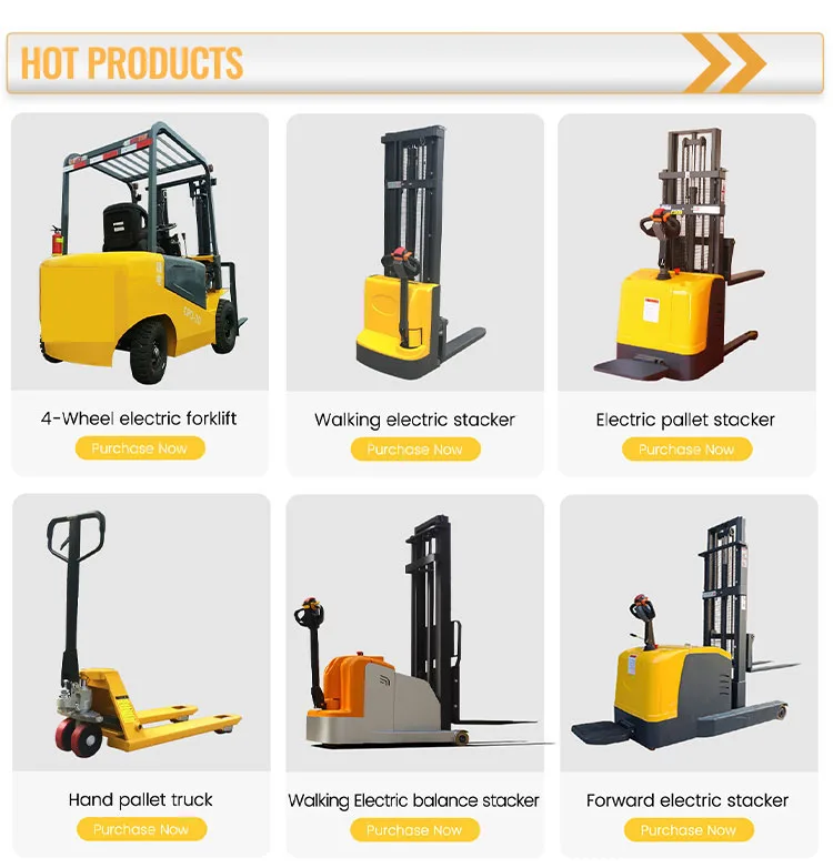 500kg 1000kg Semi Full Electric Portable Self Loading Forklift Stacker ...