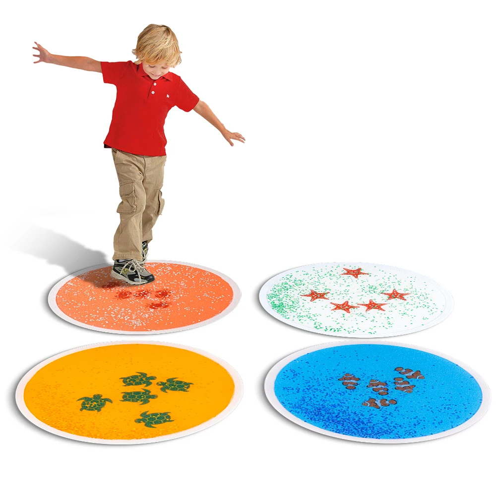 Autism Sensory Liquid Tiles Kindergarten Motion Sensory Liquid Tiles Sensory Play Mat for Autistic Children Sensory Liquid Tiles factory