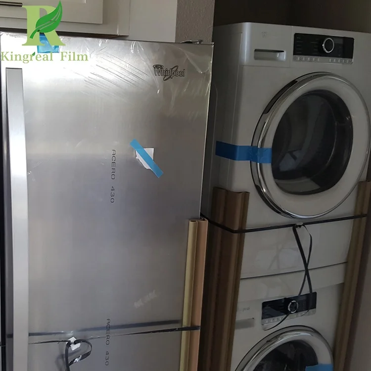 Stable Adhesive Surface Anti Scratch PE Refrigerator Protective Film