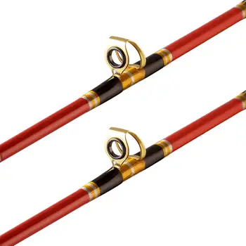 CHEERY Deep Sea Boat Fishing Rod Stainless Steel Iron Plate Towing Anchor Spinning Wheel Set for Saltwater Fish – Rod – view 4