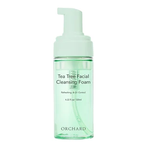 Private Label Refreshing Green Tea Tree Oil Control Foaming Facial Cleanser Organic Ingredients Oily Acne Skin Wholesale OEM