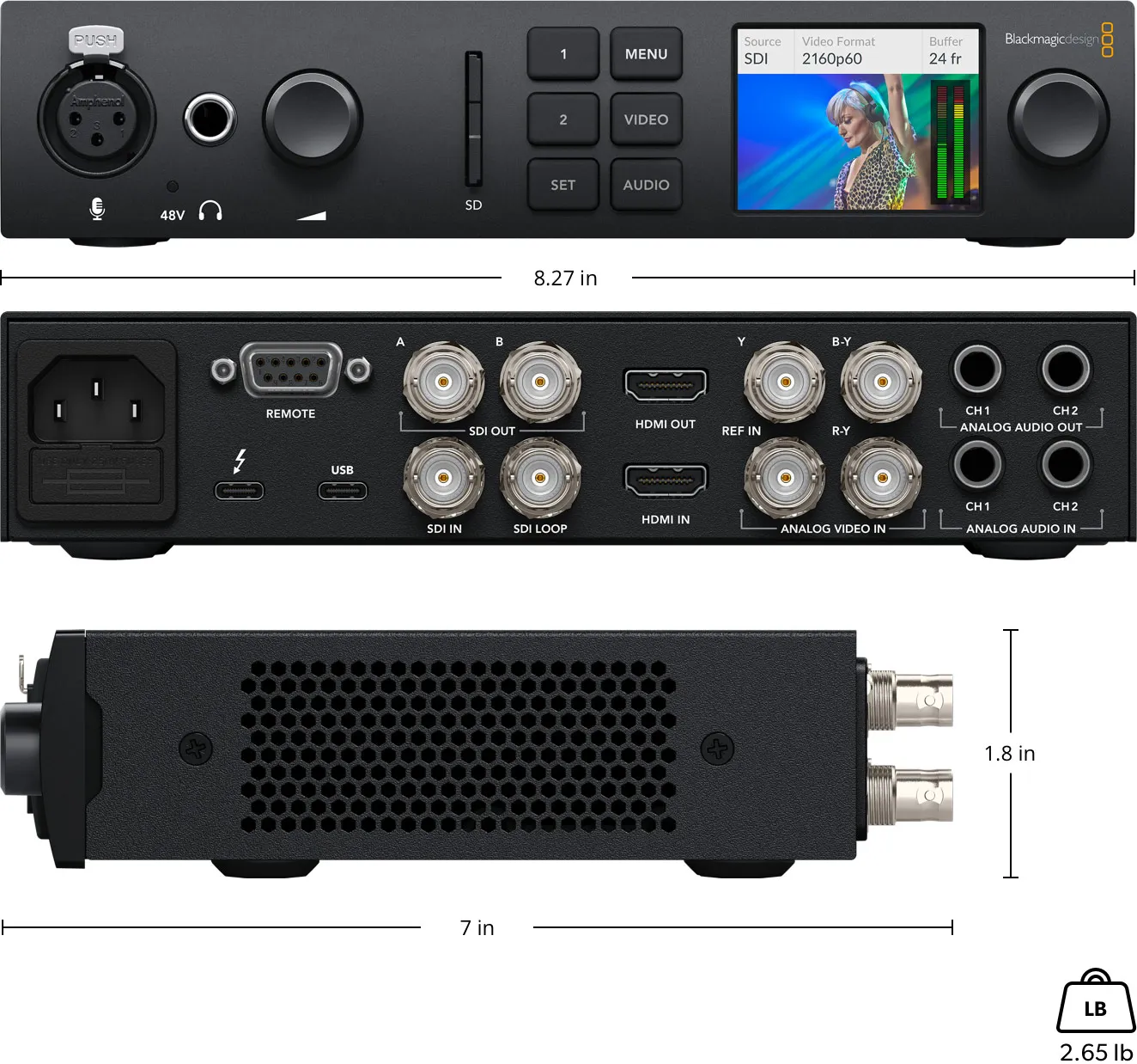 その他 Blackmagic UltraStudio HD Mini BlackMagic Design UltraStudio HD Mini - ProAudio.com