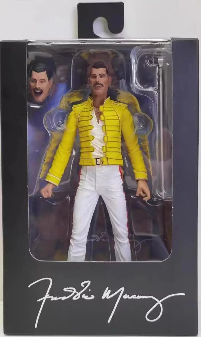 NECA Queen Freddie Mercury Action Figure - Collectible Toy
