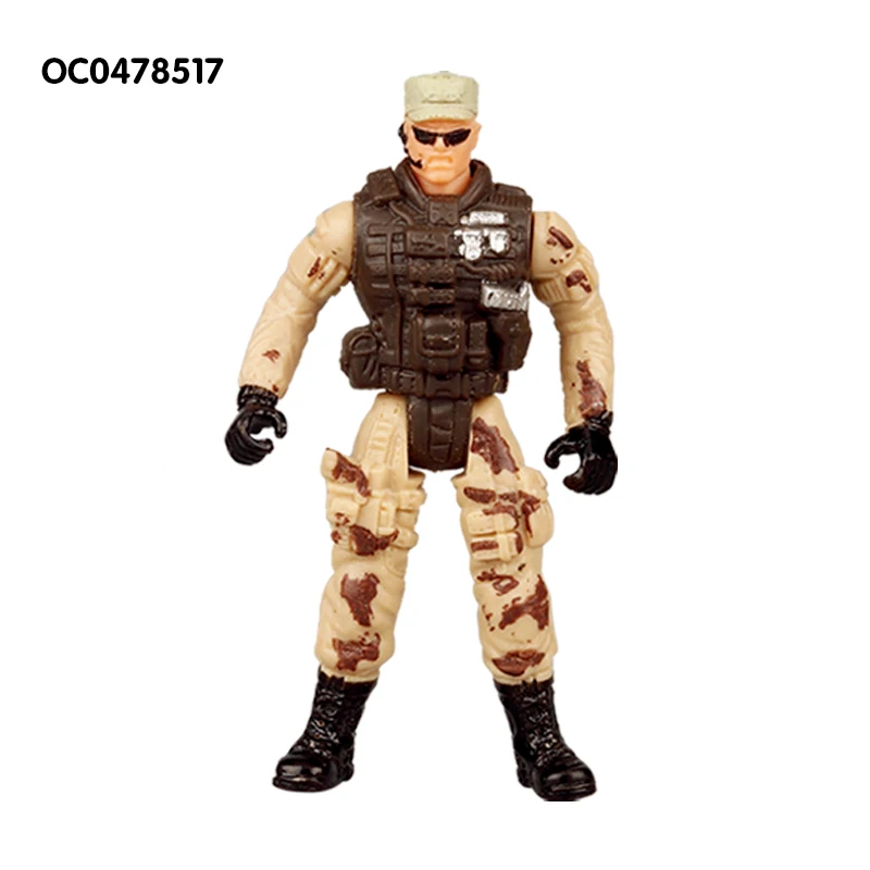 Plastic Model Kits Helicopter Toy Soldiers Set Military Army Man