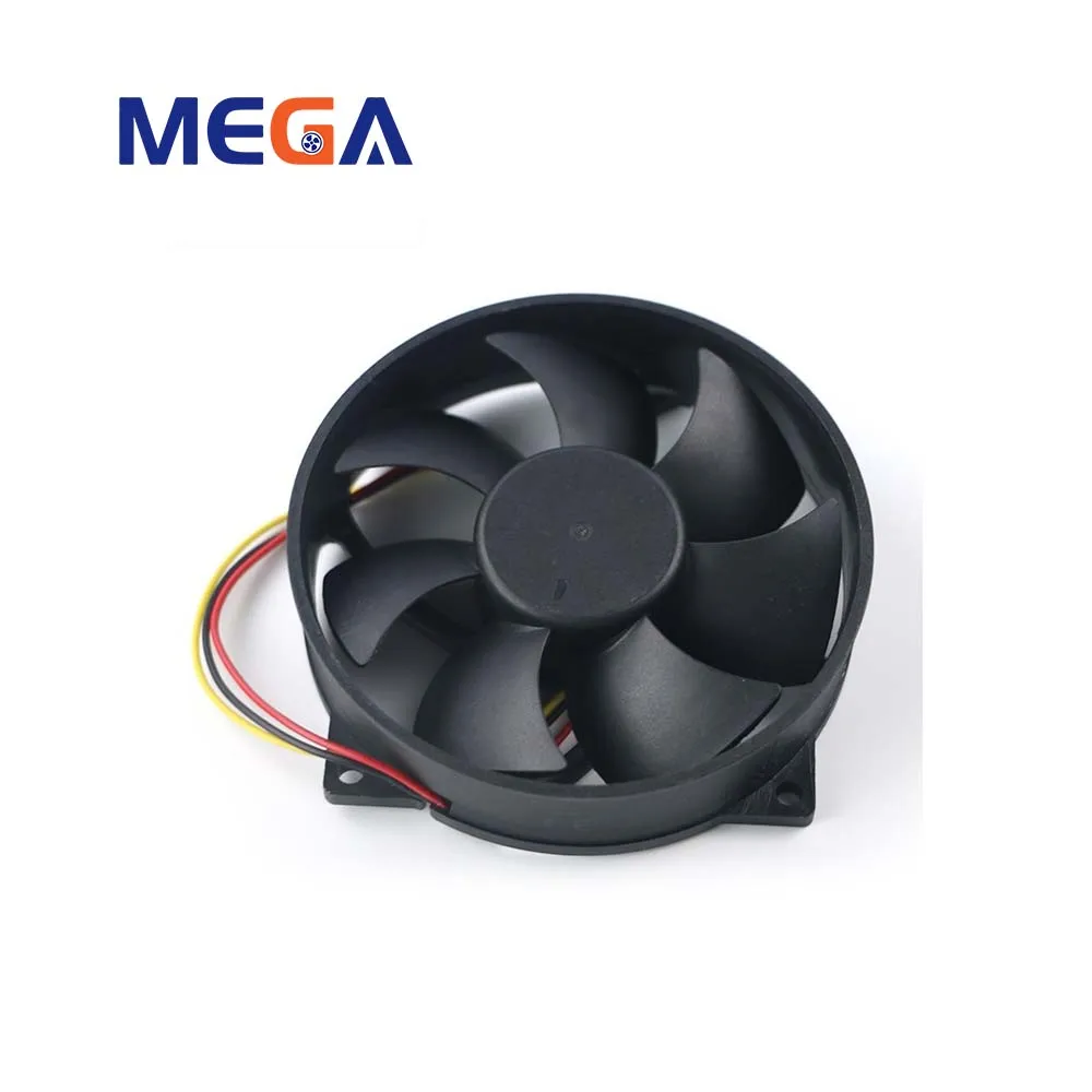 GファンN LED aydınlatma için 9525 95mm yuvarlak çerçeve DC 12V 3000RPM