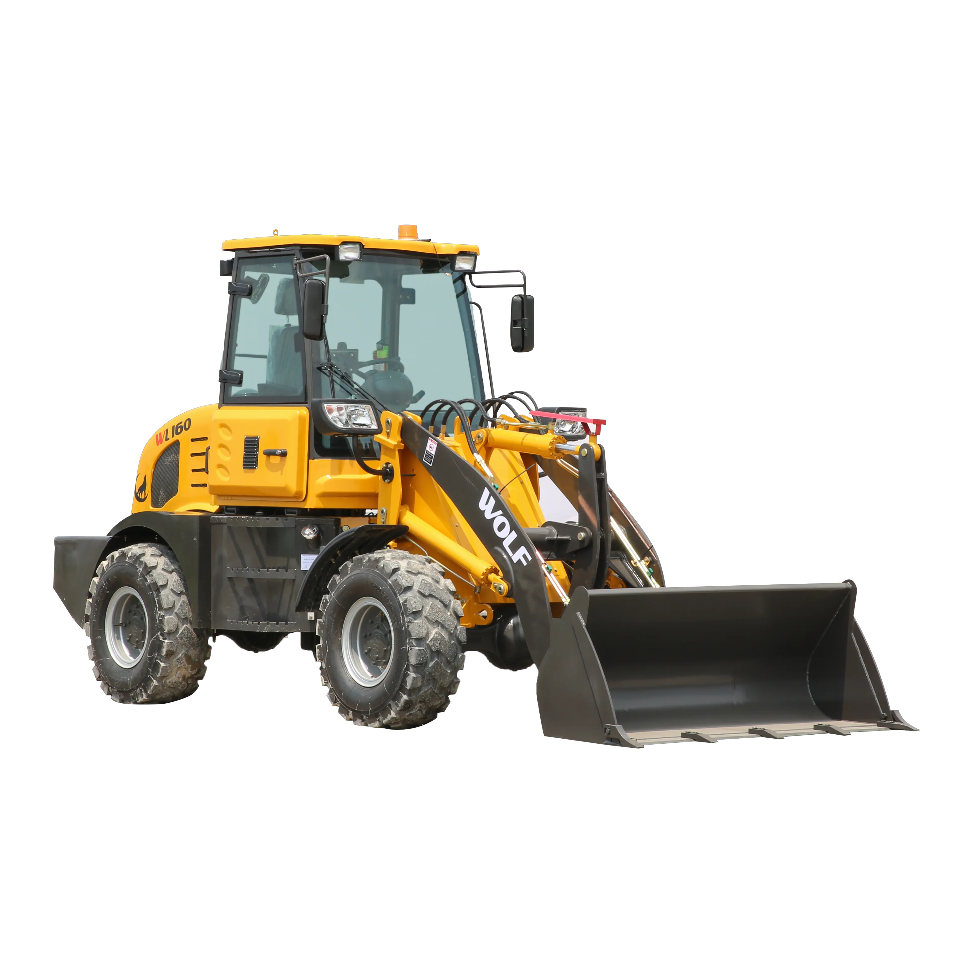 WOLF Front End Spare Parts Wheelloader Zl16 loader with European Quick Hitch