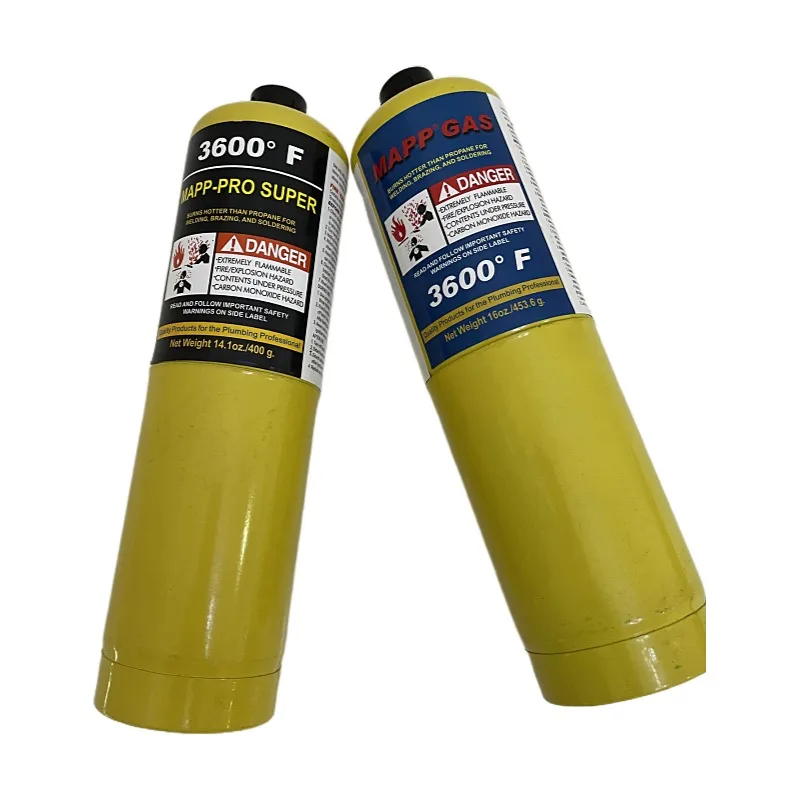 DOT Certificate 3600F Mapp Gas Cylinder for Welding Handheld Torches Map-PRO Gas Cylinder