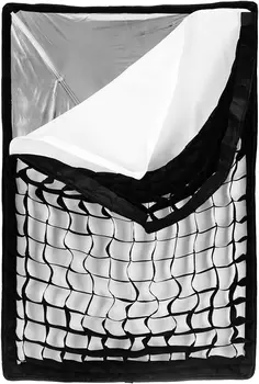 Godox 70cm X 100cm Strip Honeycomb Grid Softbox Soft Box Bowens Mount for Godox Flash Light and Other Studio Flash Light detail image